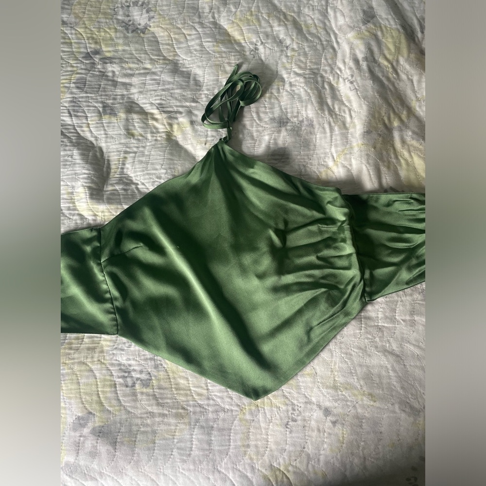 Abercrombie and fitch halter scarf top